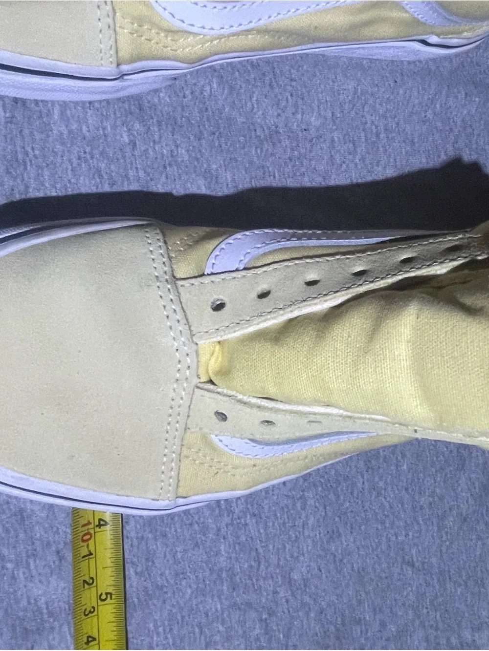 Vans Yellow men 4.5 Women 6 Suede Slip-On Sneakers